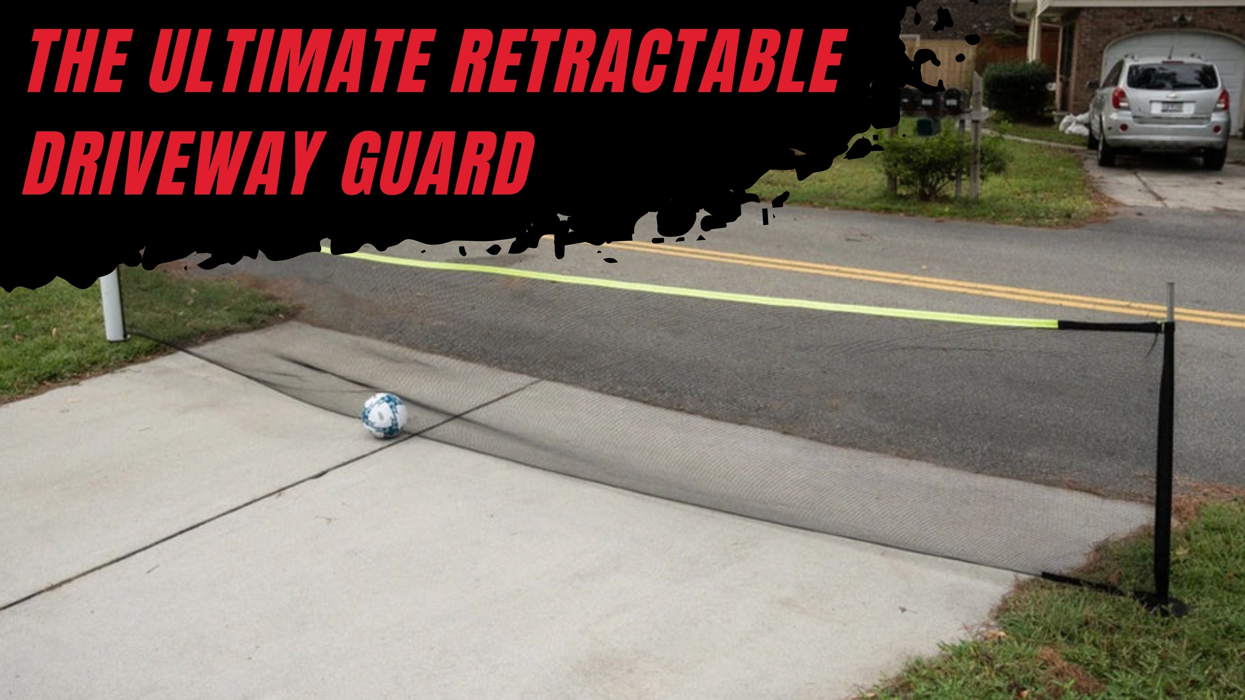 Rukket Sports The Ultimate Retractable Driveway Guard