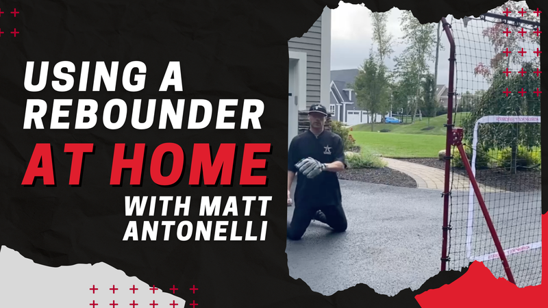 Rukket Baseball Tips: Using a Rebounder At Home With Matt Antonelli