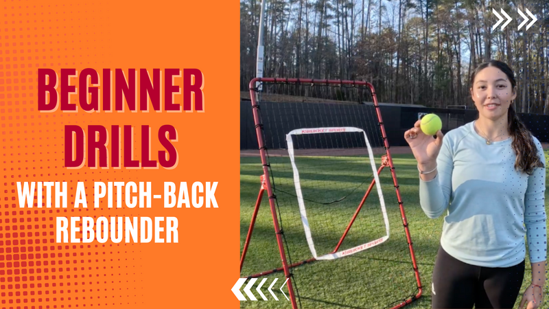 Mastering the Basics: Beginner Baseball & Softball Drills with the Rukket Sports Pitch Back Rebounder