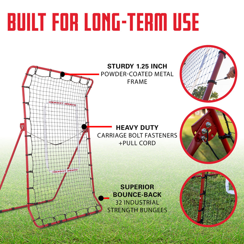 Pitch Back Baseball / Softball Rebounder Pro