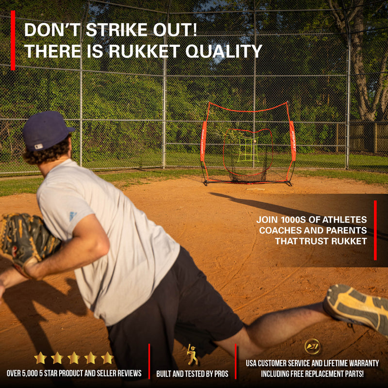 Rukket 15pk Weighted Baseball/Softball Heavy Training Balls | Practice Hitting
